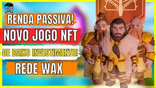 NOVO JOGO NFT DE RENDA PASSIVA NA REDE WAX GEMLAND ACABA DE LANÃ‡AR [upl. by Novah657]