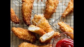 Panko Fried Chicken Tenders  Its so Crunchy amp Tender [upl. by Cati]