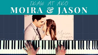 Ikaw at Ako  Moira Dela Torre amp Jason Piano Cover [upl. by Lannie]