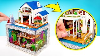 DIY Miniatur Villa unter Wasser [upl. by Ainej]