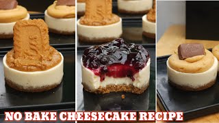 NO BAKE CHEESECAKE RECIPE [upl. by Lymann988]