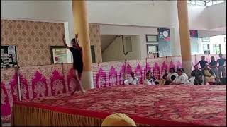 Rhythmic Yoga by priyanshee solanki in school tournament 🎉🎊✨❤💖 [upl. by Korney]