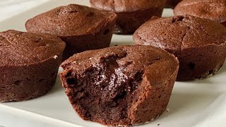 LA VÉRITABLE RECETTE DU FONDANT AU CHOCOLAT AU CŒUR COULANTFONDANT ET MOELLEUX🍫🧁 Deli Cuisine [upl. by Leo677]