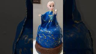 How to make adisney princess cake easy cake cakedecorating [upl. by Badr]