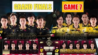 ONIC ESPORTS VS AP BREN GRAND FINALS GAME 7  M5 WORLD CHAMPIONSHIP GAME  Mobile Legends [upl. by Jasmine252]