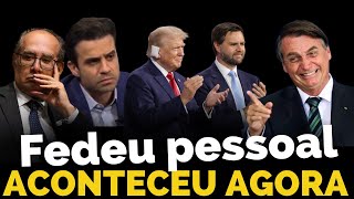 Carteirinha Falsa Marçal  Bolsonaro chora  Trump [upl. by Eessac]