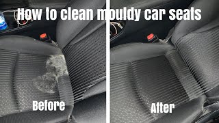 How to clean your mouldy car seats [upl. by Adnalro140]