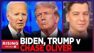 EXCLUSIVE Libertarian Chase Oliver on RISING [upl. by Hairej]