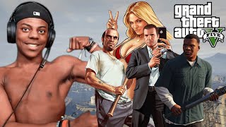 IShowSpeed Plays GTA 5 Story Mode Part 2 Full Video [upl. by Walls71]