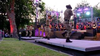 Khukuri dance Kneller Hall Concert July 2017 [upl. by Slorac]