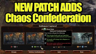 NEW PATCH  Confederation For WARRIORS OF CHAOS IS HERE  Immortal Empires  Total War Warhammer 3 [upl. by Goodyear92]