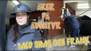 ÅKER IVÄG MED FRANK  STALLVLOGG [upl. by Melan]