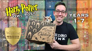 THE WIZARDING TRUNK  Years 17  Harry Potter Unboxing [upl. by Nelehyram796]