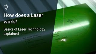 How does a Laser work Basics of Laser Technology explained [upl. by Akemej]