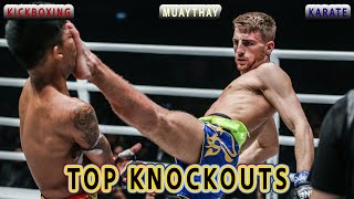 Top Kickboxing amp Muay Thai Knockouts 2024 [upl. by Wengert]