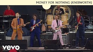 Dire Straits  Money For Nothing Live At Knebworth [upl. by Lucienne]