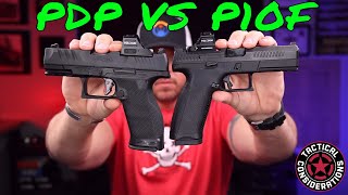 Walther PDP VS CZ P10F No Easy Choices Here Full Size Range Monsters [upl. by Aynod997]