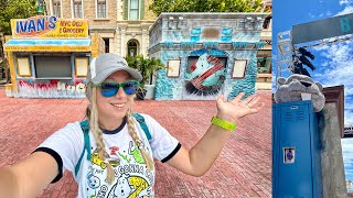 BIG Halloween Horror Nights 2024 Park Updates NEW Ghostbusters Food Booths Scare Zone Props amp More [upl. by Nodyl812]