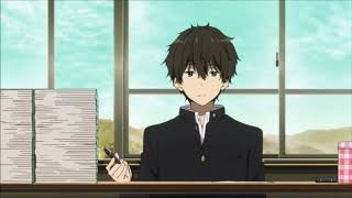 Houtarou Oreki  Lazy Song Hyouka AMV [upl. by Sreip38]