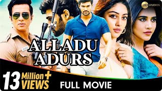 Alladu Adurs  South Hindi Dubbed Movie Nabha Natesh Bellamkonda Sreenivas Sonu Sood Prakash Raj [upl. by Ahseuqram]