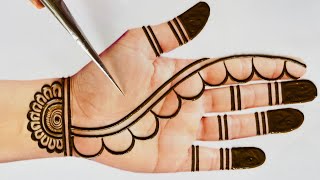 Easy Mehndi Design  Mehndi Designs  Simple Mehndi Design  Mehandi ka Design  Full Mehendi design [upl. by Ahseen]