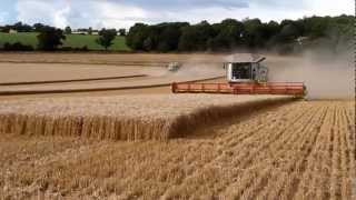 Biggest combine harvesters in the world [upl. by Yrogiarc]