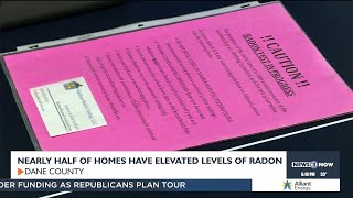 Roughly half of Dane Co homes tested for radon show elevated levels Heres how to test for it [upl. by Eendys]