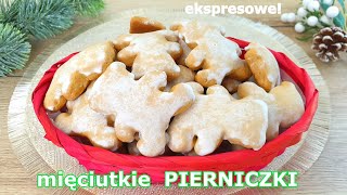 Ekspresowe i mięciutkie pierniczki w 15 minut 👌 najlepszy przepis na pyszne ciasteczka świąteczne 🎅 [upl. by Vaish]