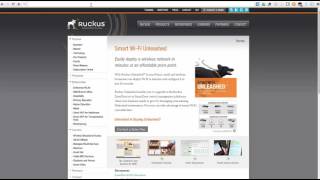 Configuring a Master Access Point for Ruckus Unleashed [upl. by Ackley774]