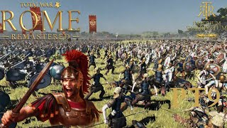 Total War Rome Remastered  Equites Are OP  Imperium Surrectum Rome Campaign PT9 [upl. by Vonni74]