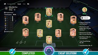 Give Me Five SBC Solution  Cheap Solution amp Tips  FC 25 Hybrid Leagues SBC [upl. by Kurman]