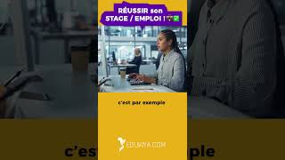 Comment réussir son STAGE  1er NOUVEL EMPLOI  alternance   Premier jour de travail amp intégration [upl. by Lamiv]