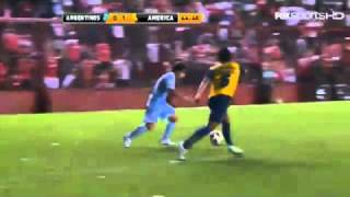 Argentinos Juniors vs America 31 Copa Libertadores 2011 169 Widescreen [upl. by Kenwrick]