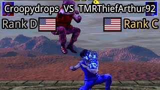 Jackie Chan in Fists of Fire Croopydrops US Rank D vs TMRThiefArthur92 US Rank C [upl. by Torruella]