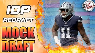 Mock Draft Fantasy Football  IDP 2024 [upl. by Bach]