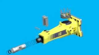 Atlas Copco SB 152 Hydraulikhammer [upl. by Jaban]