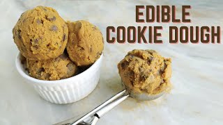 Edible Cookie Dough Recipe  Mamagician [upl. by Gnohc436]