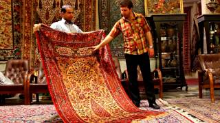 Persian Carpets in Isfahan  Tea Mage Goes to Iran [upl. by Willin]