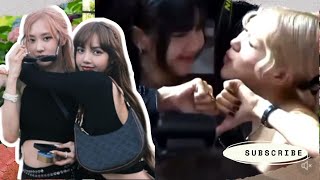 BLACKPINK‘s Rosé almost kissed member Lisa and it sent them both into unexpected panic [upl. by Nas]