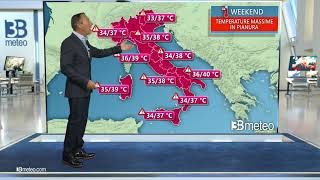 Ferragosto ancora bollente in tutta Italia Novità da martedì [upl. by Jasisa135]