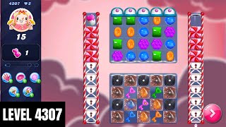 Candy Crush Saga Level 4307 NO BOOSTERS  Legendary Level  1 Star 🌟 [upl. by Niatsirk784]