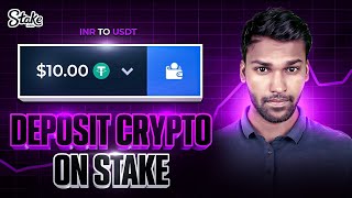 HOW TO DEPOSIT CRYPTO ON STAKE  DEPOSIT PROBLEM SOLUTION STAKE [upl. by Iamhaj213]