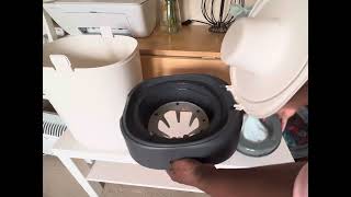 How to use Tommee Tippee Twist amp Click Advanced Nappy Bin  Simple and Easy [upl. by Soigroeg485]