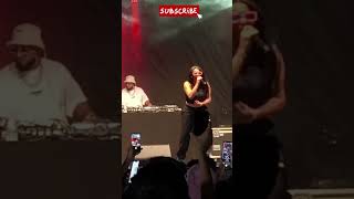 Imen Es feat Alonzo 1ère fois imenes imen concert rap live chanson music alonzo duo shorts [upl. by Citarella132]