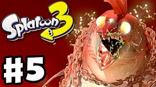 King Salmonid Cohozuna  Splatoon 3  Gameplay Walkthrough Part 5 Nintendo Switch [upl. by Honniball202]