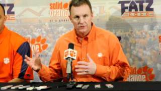 Clemson introduces new offensive coordinator Chad Morris [upl. by Orlena]