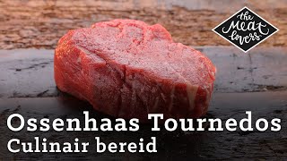 Ossenhaas Tournedos met Rode Port Saus  Jonathan Zandbergen  The Meatlovers [upl. by Amluz910]