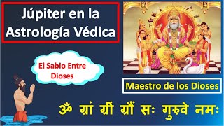 todo sobre júpiter en la astrología védica  Guru en hindu mitologia [upl. by Sadirah291]