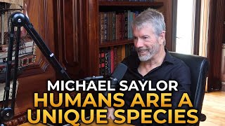 Michael Saylor  What Makes Humans a Unique Species [upl. by Delinda]