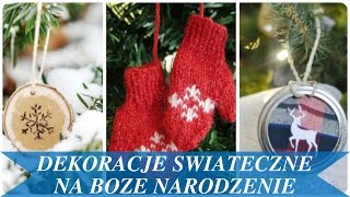 Dekoracje swiateczne na boze narodzenie [upl. by Llerdnad433]